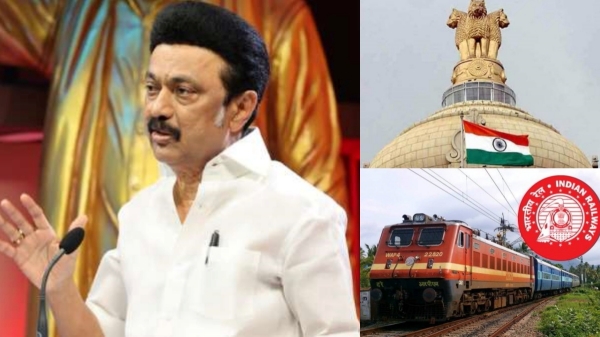 Andhra Train Accident:central government and railways to ensure that people safety, says CM Stalin Andhra Train Accident:central government and railways to ensure that people safety, says CM Stalin