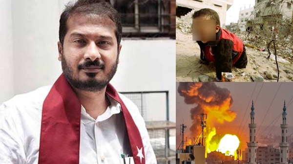 Thamimun Ansari poem about the concern that despite the many rules in the UN, not a single rule has solved the fate of the Palestinians