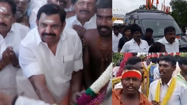 Anto slogans against Edappadi Palanisamy in Pasumpon Muthuramalinga Devar Guru Poojai 