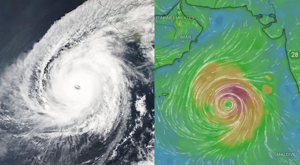 How are the 3 things supporting Tej Cyclone to become stronger day by day in Arabian Sea