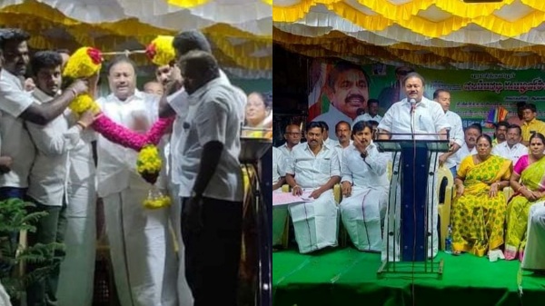 AIADMK Ex Minister DIndigul Srinivasan challenges DMK govt on Neet Exam