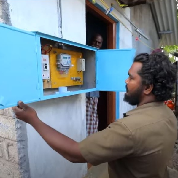  CM Stalin has provided electricity connection to Ettimadai village which has been without electricity for the past 20 years