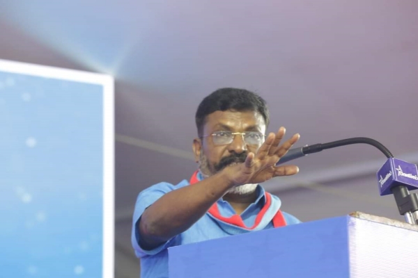 Thirumavalavan puts full stop for the news spread about alliance with aiadmk