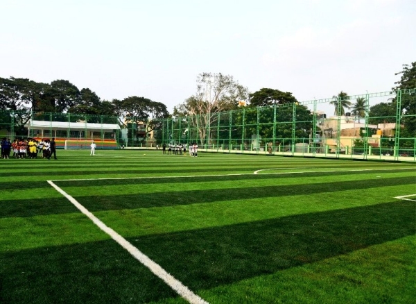 Dream project: Stalin unveiled football court in kolathur constituency Dream project: Stalin unveiled football court in kolathur constituency