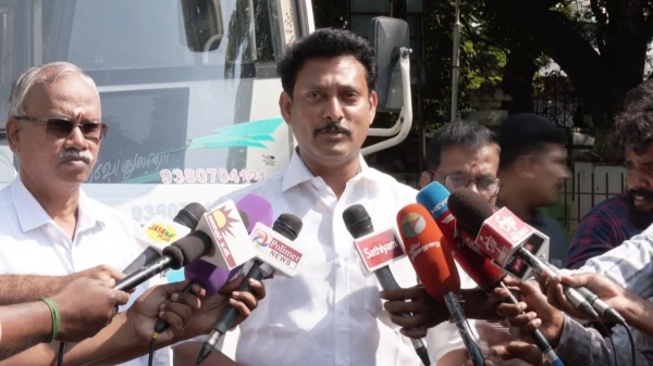 Minister anbil mahesh have been waiting since 8 am today to negotiate with teachers