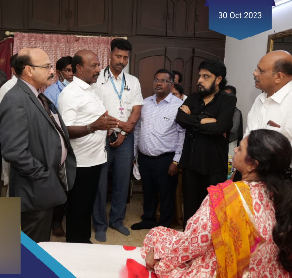 Director Vikraman thanked CM Stalin for extending medical support to his wife 