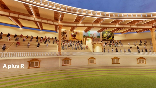  Alanganallur Jallikattu stadium model photos released