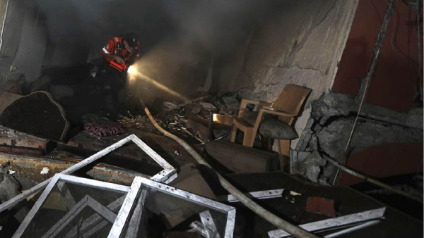 What is Israels explanation on Gaza hospital attack