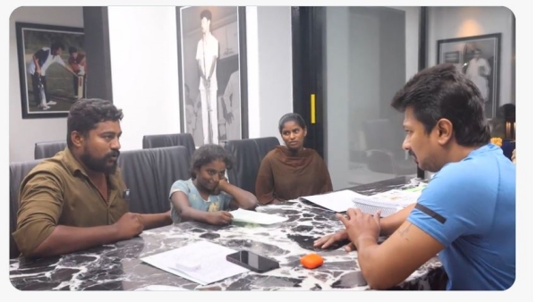  Chief Minister Stalin gave a house to the poor girl Harshini