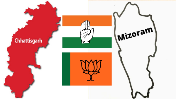 Congress BJP contest: Who will take power in Mizoram, Chhattisgarh, ABP C voter- Poll Congress BJP contest: Who will take power in Mizoram, Chhattisgarh, ABP C voter- Poll