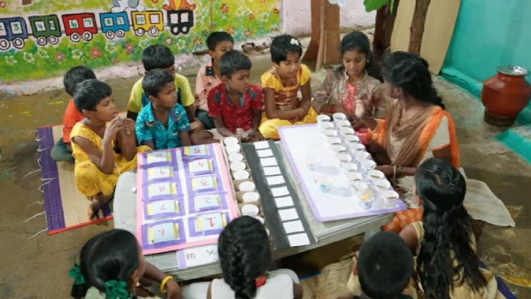 totally 35 lakh children have benefited from the Illam Thedi kalvi scheme 