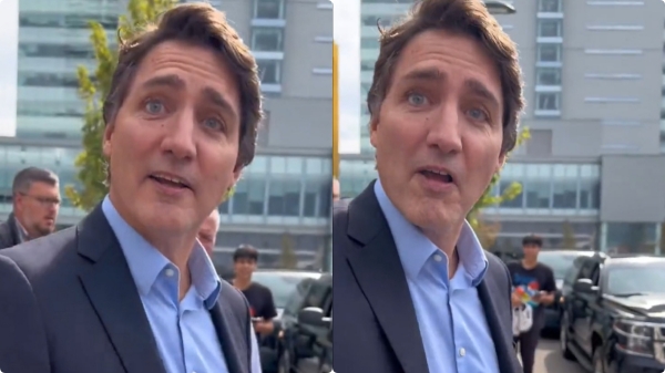  Video of Man confronting Justin Trudeau is now shared by many in internet