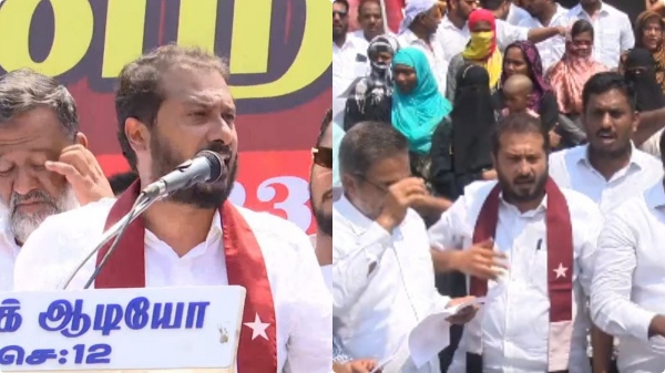 Thamimun Ansari protest against tn govt urges to release muslim prisoners