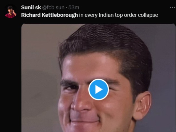 Why netizens are pouring memes on umpire Richard Kettleborough in Australia vs India World Cup 2023 Match?