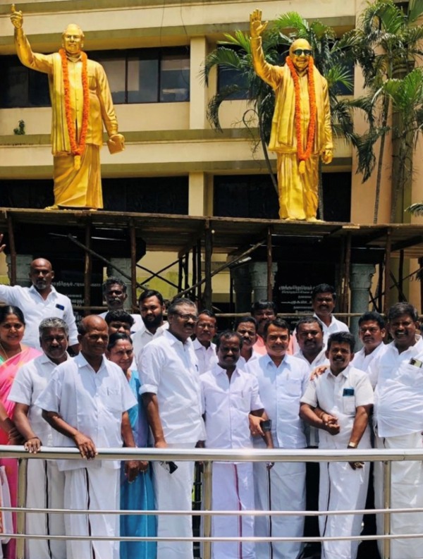 Durai Murugan has temporarily removed Velladurai, DMK general committee member of Tenkasi North District 