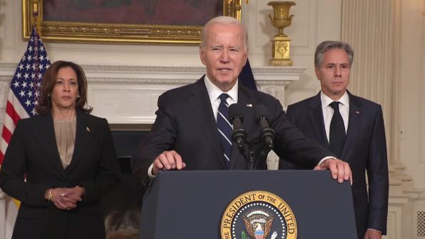 1,000 people including 14 Americans Killed in Israel: Joe Biden