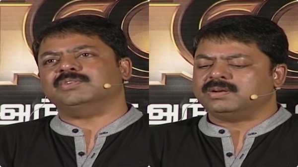 James Vasanthan explain about angry on female contestant on a TV song 