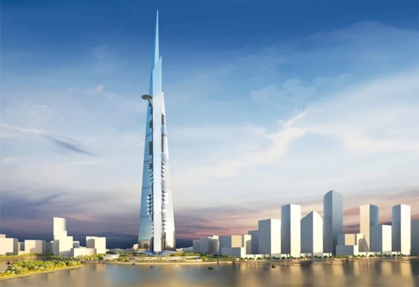  Worlds Next Tallest Building At Saudi Arabia : Construction Resumes in Jeddah Tower 