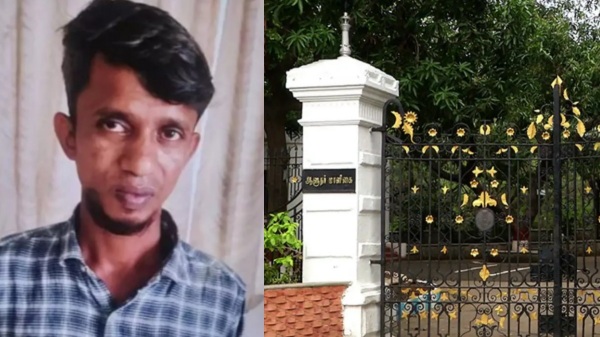 Hindu Munnani condemns tn police for Petrol bomb attack on Governor House Hindu Munnani condemns tn police for Petrol bomb attack on Governor House