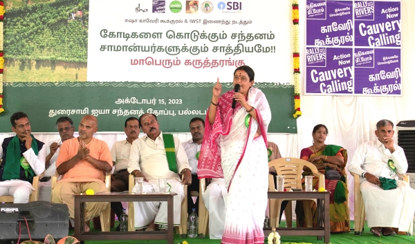 If not for Isha, awareness of tree planting would not have increased to this extent in Tamilnadu 
