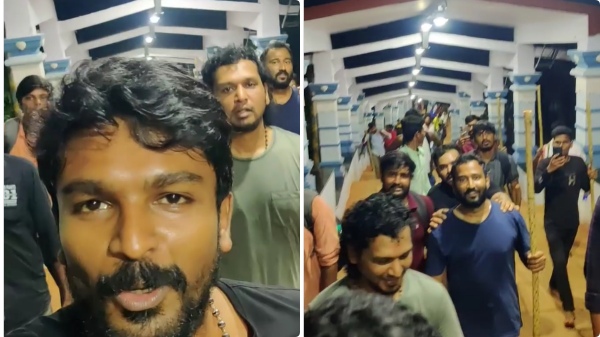 LEO film director Lokesh Kanagaraj has made a pathayatra from Tirupati Balaji temple 