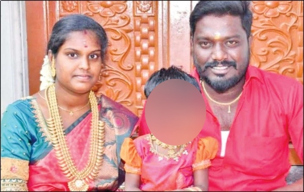 Madurai : a pregnant woman committed suicide by jumping into a well with her child 
