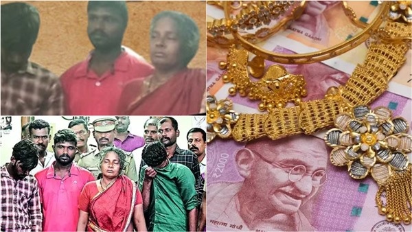 Robber family arrested for burying 180 Savaran jewels around house in Madurai 
