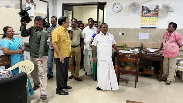 Violation of rules in Sivakasi firecracker factories Strict action will be taken by Minister C.V. Ganesan warning Violation of rules in Sivakasi firecracker factories Strict action will be taken by Minister C.V. Ganesan warning