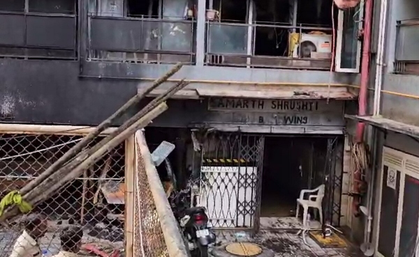 Mumbai 7 storey building catches fire and killed 8 people 