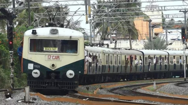 44 suburban electric trains between Chennai Central - Arokkonam have been cancelled 