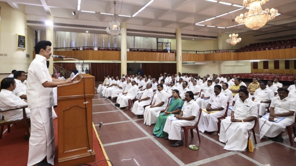 Stalin has issued a stern warning that if the DMK candidate loses in the parliamentary elections, the post of District Secretary will be forfeited 