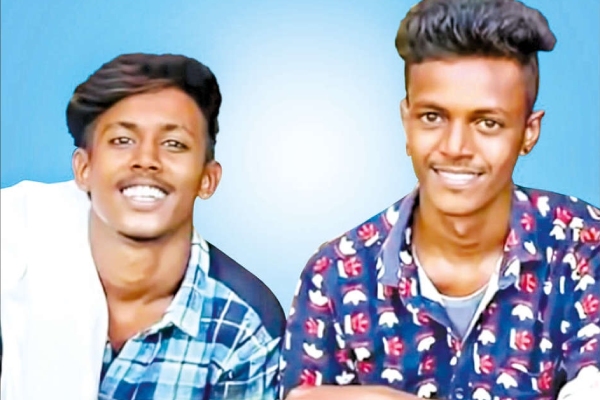 Two college students from Vadugapatti in Theni district died in an accident while riding a two-wheeler 