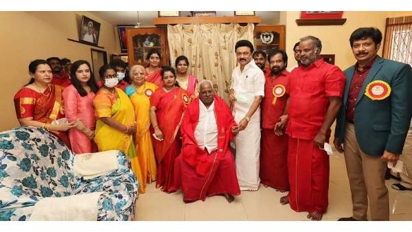 PM Modi to CM MK Stalin - Leaders who meet Bangaru Adigalar in Melmaruvathur PM Modi to CM MK Stalin - Leaders who meet Bangaru Adigalar in Melmaruvathur