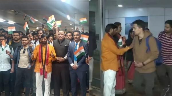 Operation Ajay 3rd flight carrying 197 Indians from Israel lands in Delhi airpot today morning 