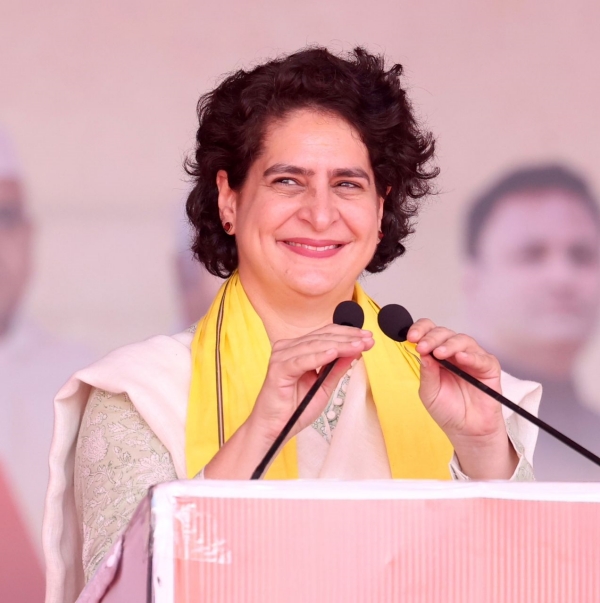 Congress leader Priyanka Gandhi Promises Caste Census In Madhya Pradesh 