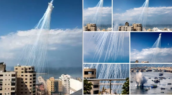 Human Rights Watch confirmed white phosphorus use by Israel in the Palestine conflict Human Rights Watch confirmed white phosphorus use by Israel in the Palestine conflict