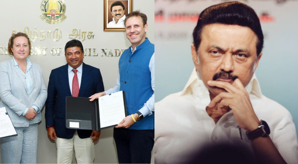 Minister PTR Palanivel Thiagarajan signed an important agreement on Deveolpment of Districts Minister PTR Palanivel Thiagarajan signed an important agreement on Deveolpment of Districts