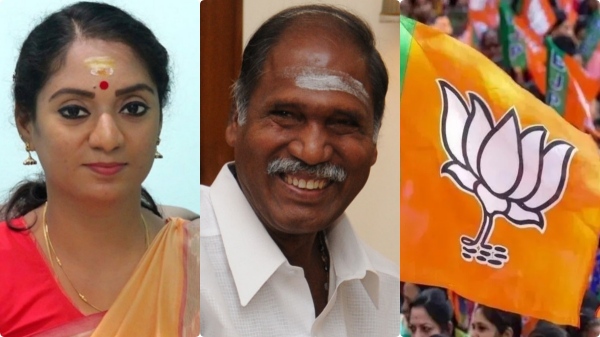 Ex Minister Chandra Priyanka to become BJPs Puducherry Eknath Shinde? Ex Minister Chandra Priyanka to become BJPs Puducherry Eknath Shinde?
