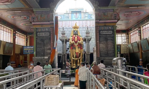 Namakkal Anjaneyar Temple Kumbabhishekam ceremony is going to be held tomorrow 