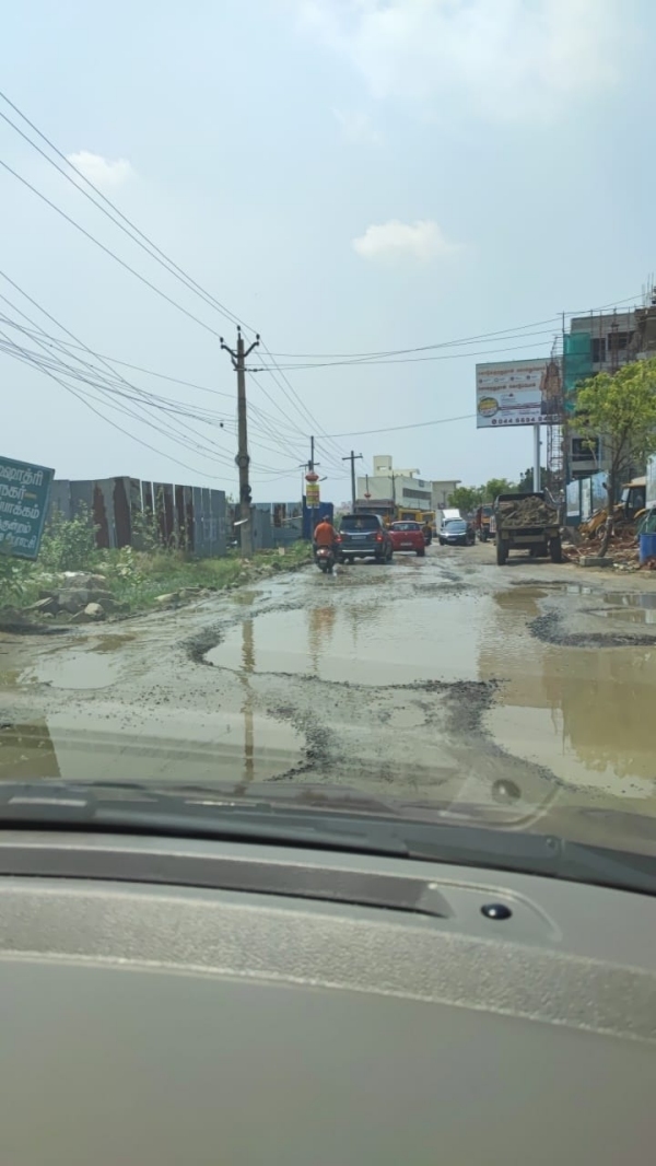 Arappore Iyyakkam has published a list of 324 roads in the worst condition in Chennai city and suburbs 