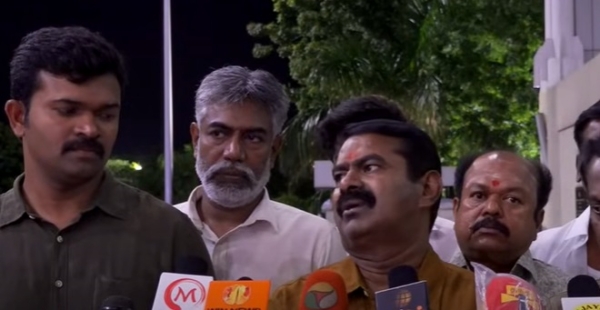 Naam Tamilar Seeman warns on North Indian Migrant Workers 