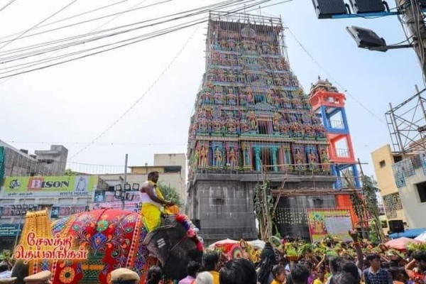 After 30 years, Kottai Mariamman temple kumbabhishekam was held with great fanfare 