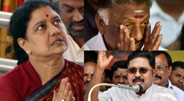 Why is O Panneerselvam keen on going to Delhi and Why does not TTV Dinarakan want to go?