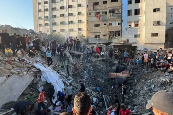  What is the reason behind Israel attack on west bank mosque compound