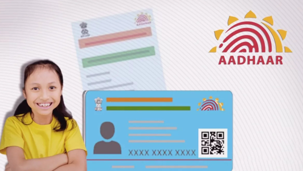 What is Blue Aadhar Card? 