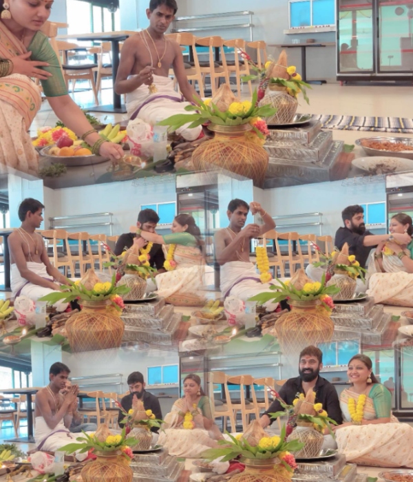 Roja serial actress Priyanka nalkari shared the happy news with after marriage