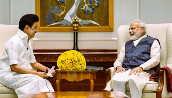 Stalin accused Modi speaking in favor of state rights when he was the CM and taking away the rights of the state after becoming the PM 