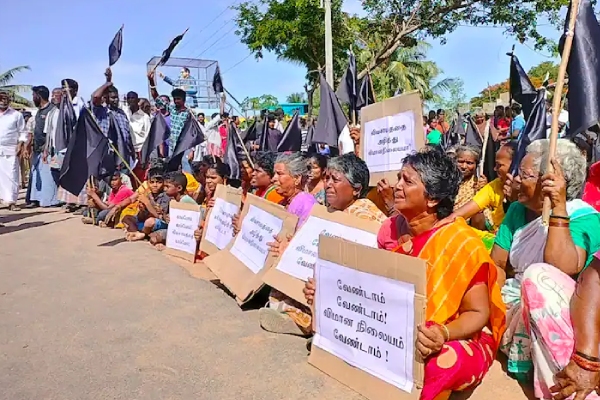 Opposition to Parandur Airport! Velmurugan demand, Withdraw the case filed against the villagers! 