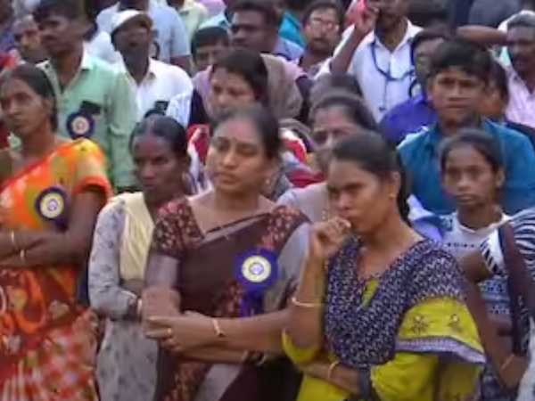 Teachers continue protest as they are not satisfied with the announcements of TN government 
