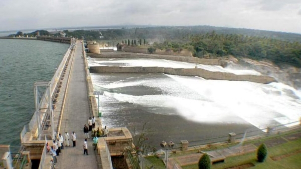 Cauvery Row: KRS dam today water level is 100.82 feet 